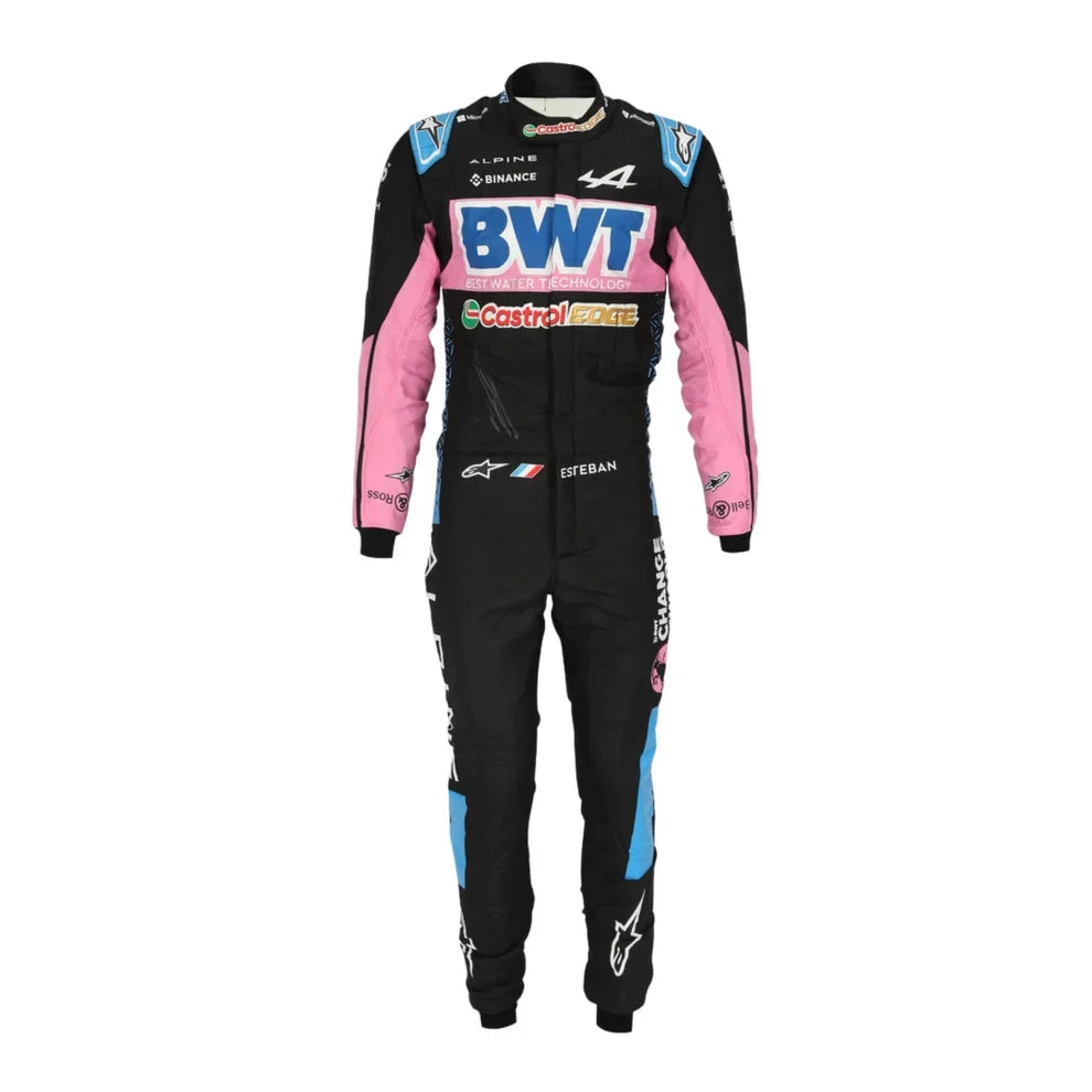 Esteban Ocon 2022 BWT Alpine F1 Racing Suit