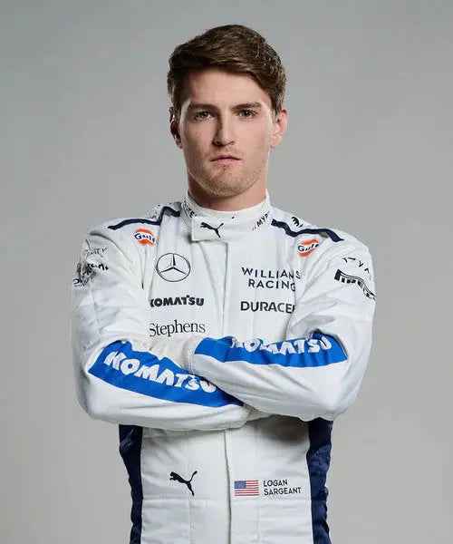 New 2024 Logan Sargeant F1 Team Williams Racing Racing Suit