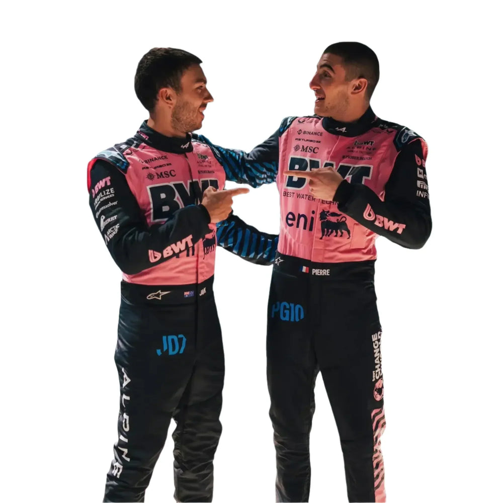 Pierre Gasly 2025 Alpine F1 Inspired Race Suit | Speedy Racewear