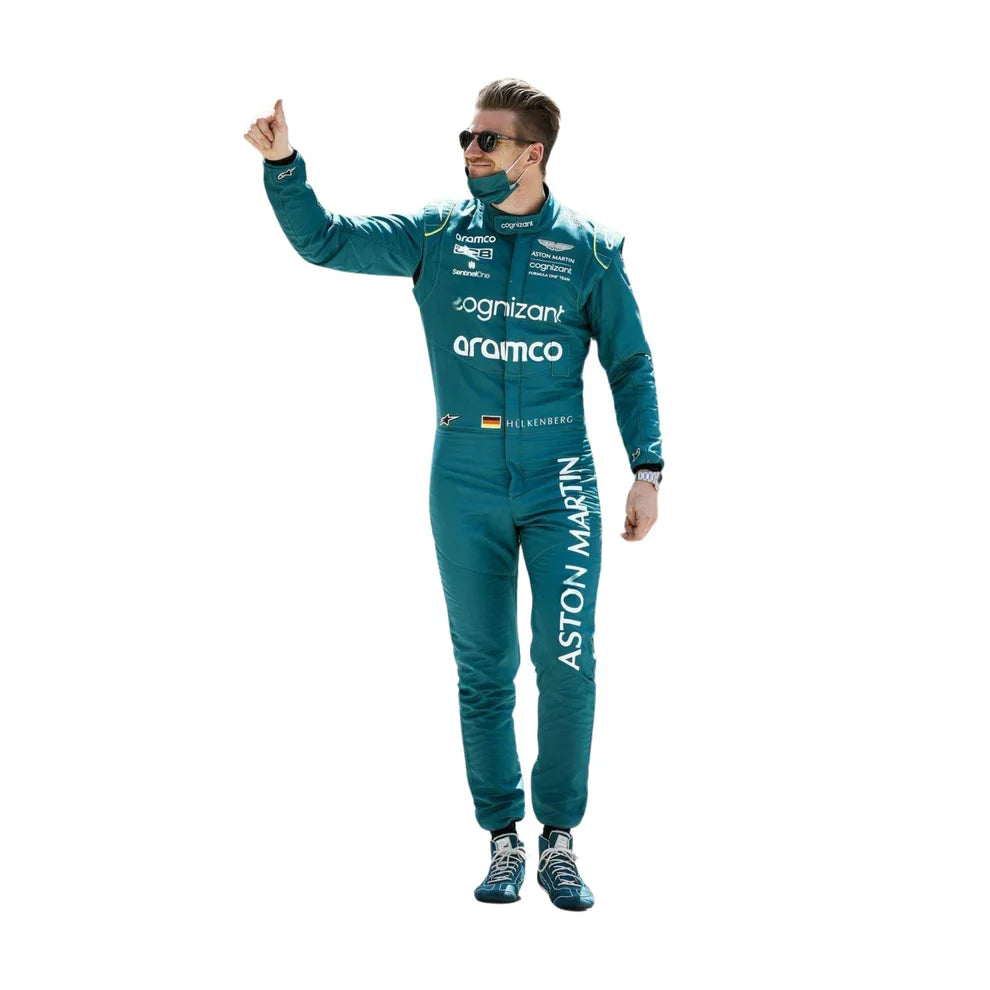 2022 Nico Hulkenberg Aston Martin F1 Race Suit