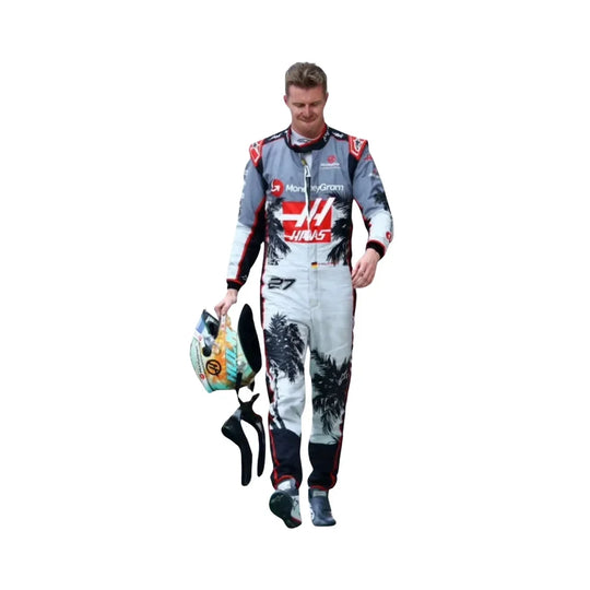 Nico Hülkenberg 2023 Miami Grand Prix Haas F1 Racing Suit