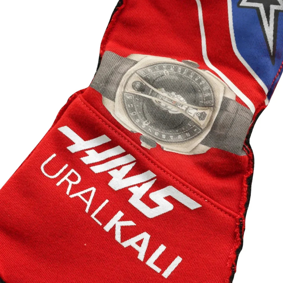 2021 Nikita Mazepin Mexico GP Haas F1 Race Gloves