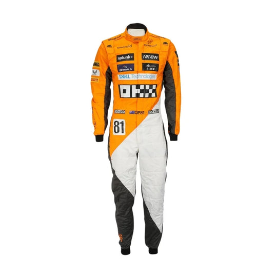 Oscar Piastri 2023 'Triple Crown' Spanish GP McLaren F1 Racing Suit | Speedy Racewear