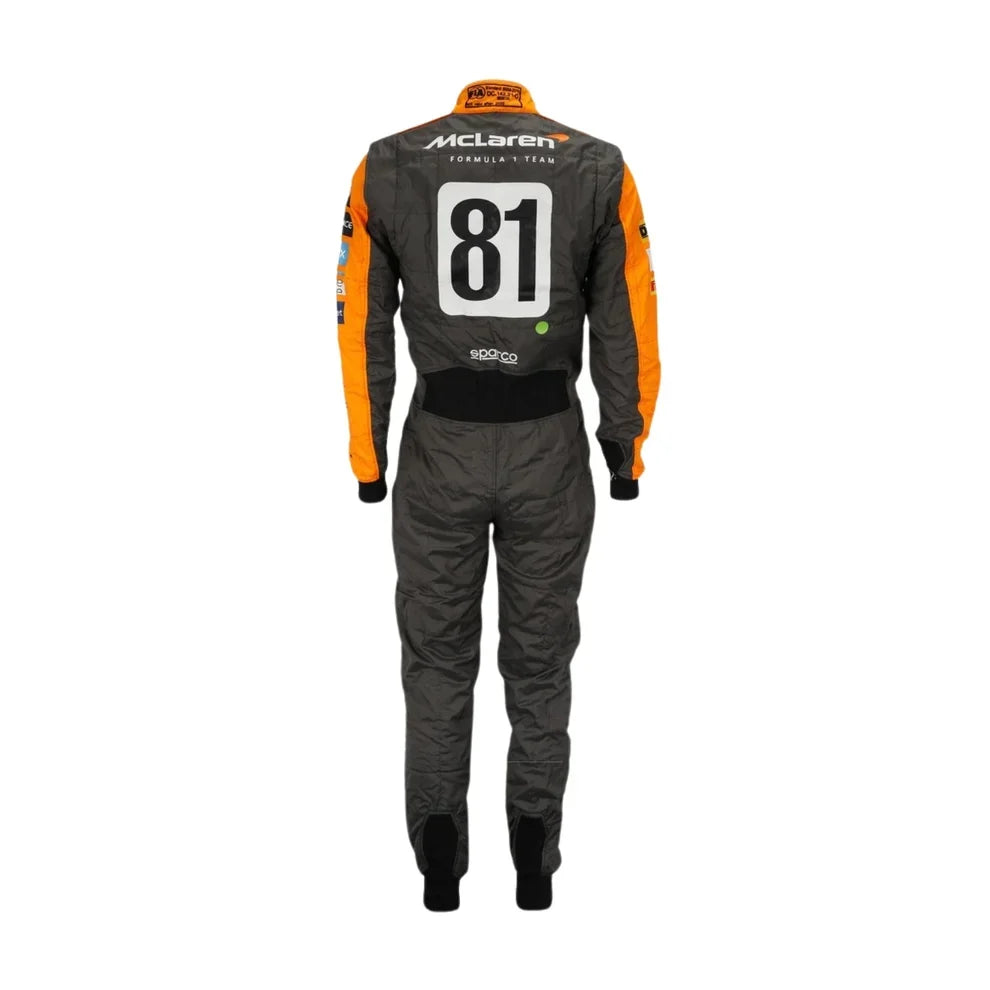Oscar Piastri 2023 'Triple Crown' Spanish GP McLaren F1 Racing Suit | Speedy Racewear