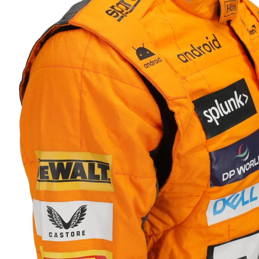 Oscar Piastri 2023 'Triple Crown' Spanish GP McLaren F1 Racing Suit | Speedy Racewear