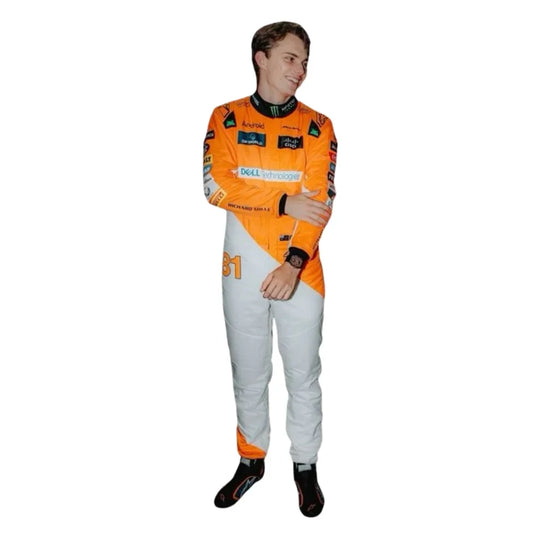 Oscar Piastri 2024 Singapore GP McLaren F1 Racing Suit | Speedy Racewear