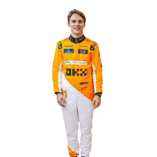 Oscar Piastri 2024 Singapore GP McLaren F1 Racing Suit | Speedy Racewear