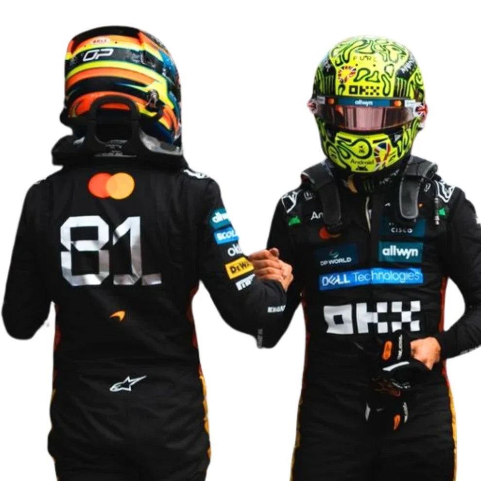 2025 Lando Norris & Oscar Paistri McLaren British GP  Race Suit