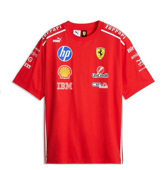 Ferrari F1 Team Racing T Shirt | Red | Puma Motorsport Shirt