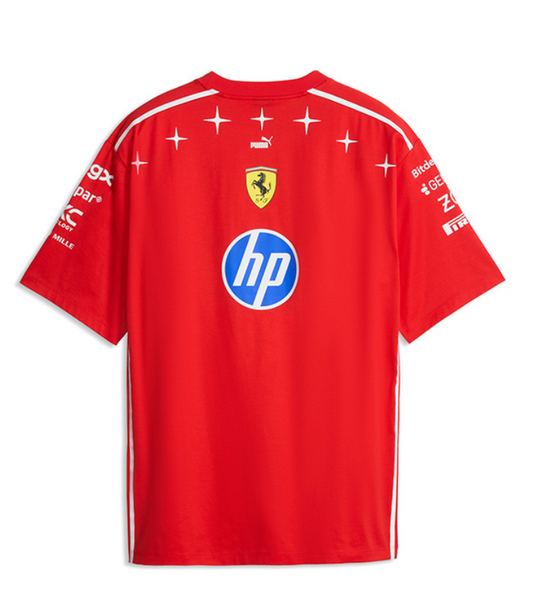 Ferrari F1 Team Racing T Shirt | Red | Puma Motorsport Shirt