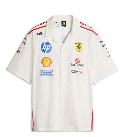 Ferrari F1 Team Racing T Shirt | White | Puma Motorsport Shirt (Copy)