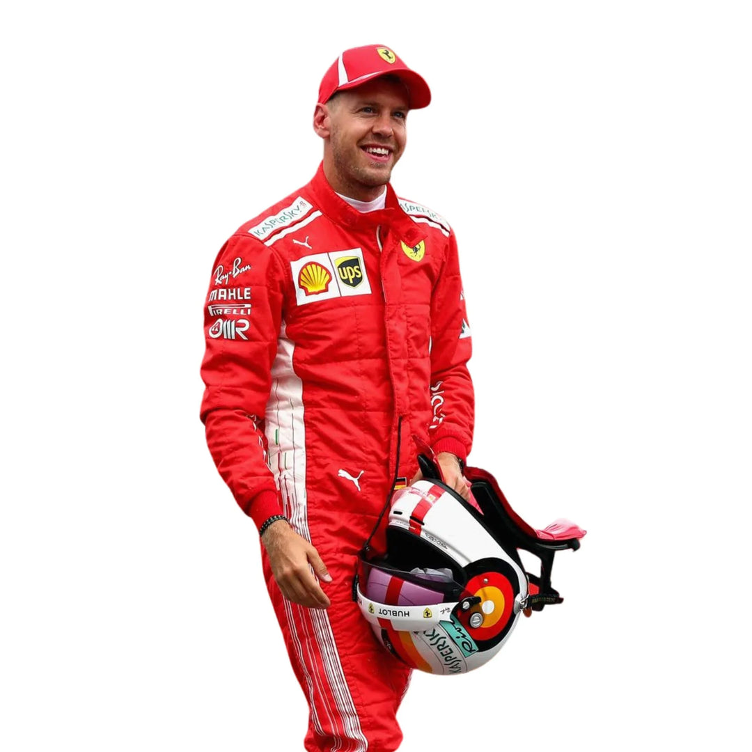 2018 Sebastian Vettel F1 Racing Suit  | Speedy Racewear