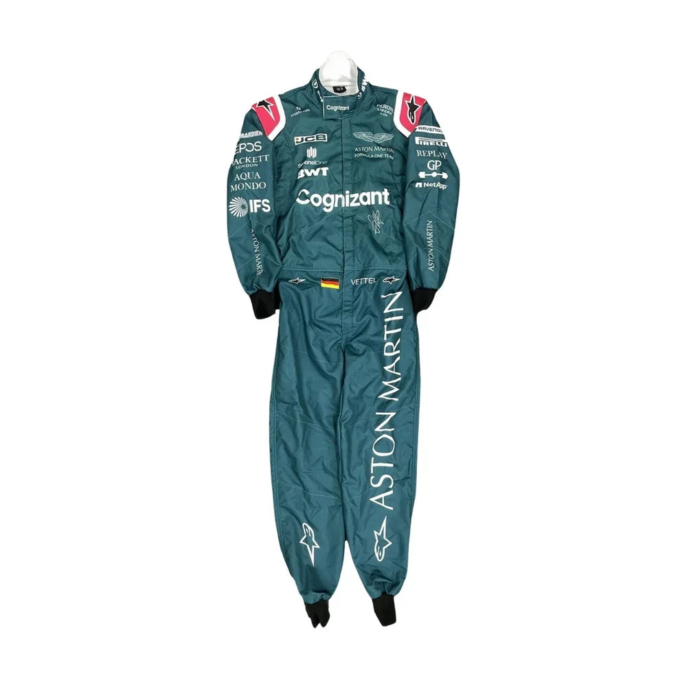 Sebastian Vettel 2021 Aston Martin F1 Racing Suit