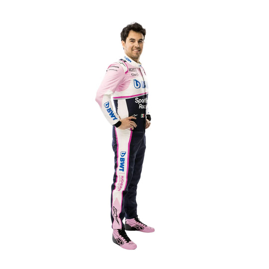 2019 Sergio Perez BWT Racing Point F1 Racing Suit