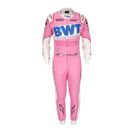 Sergio Perez 2020 BWT Racing Point F1 Racing Suit