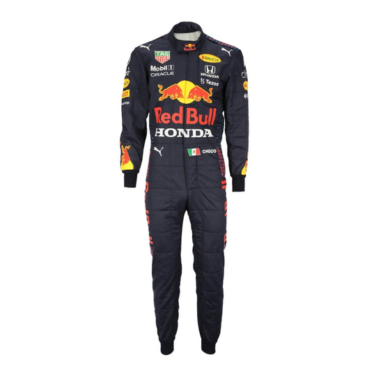 2021 Sergio Perez F1 Racing Suit Team Red Bull | Speedy Racewear