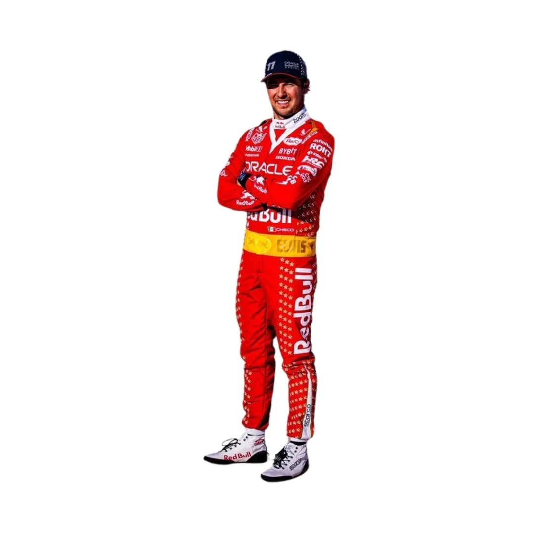 2023 Sergio Perez Las Vegas Grand Prix F1 Racing Suit  | Speedy Racewear