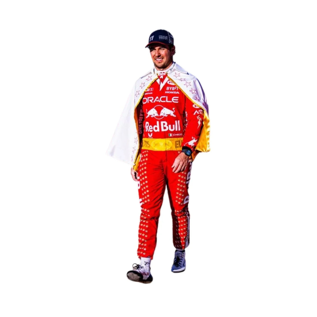 2023 Sergio Perez Las Vegas Grand Prix F1 Racing Suit  | Speedy Racewear