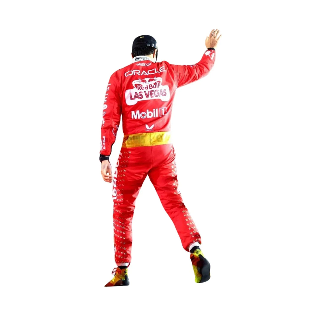 2023 Sergio Perez Las Vegas Grand Prix F1 Racing Suit  | Speedy Racewear