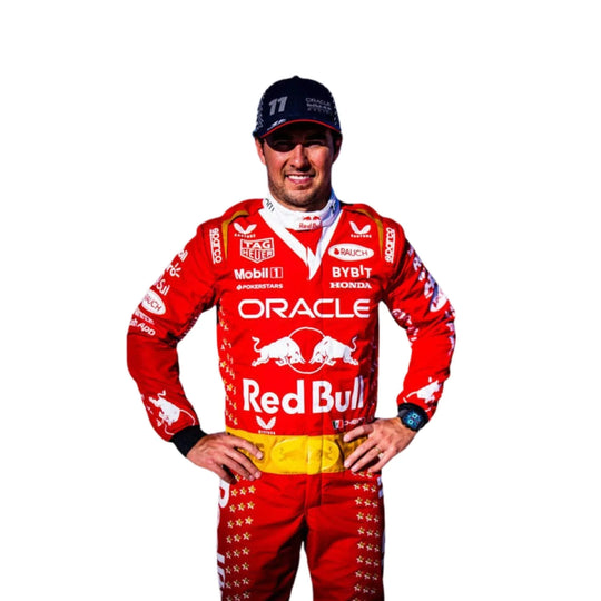 2023 Sergio Perez Las Vegas Grand Prix F1 Racing Suit  | Speedy Racewear