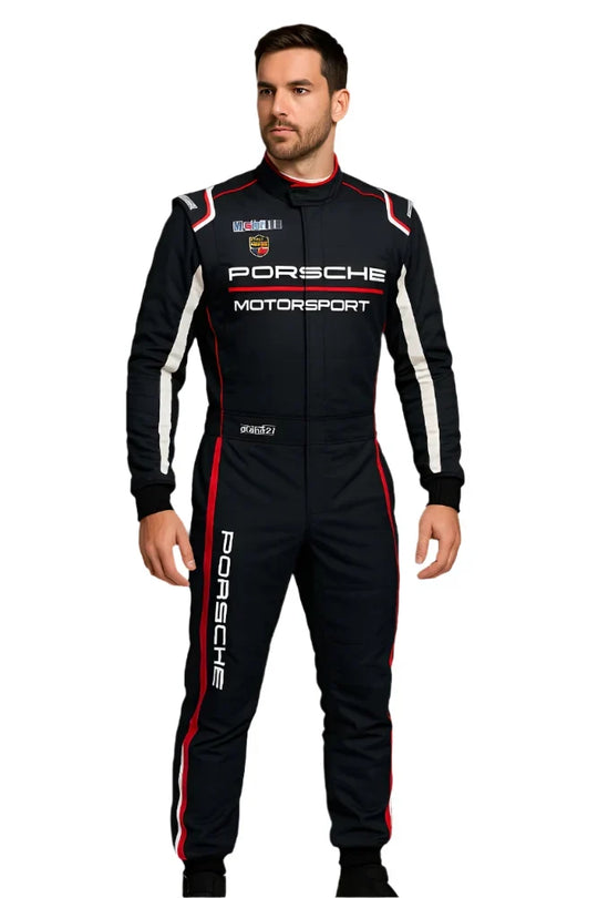 Porsche Motorsport Race Suit La Couture Hybrid white