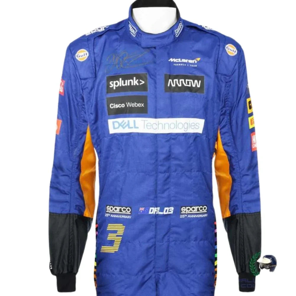 Daniel Ricciardo 2021 Mclaren F1 Race Suit