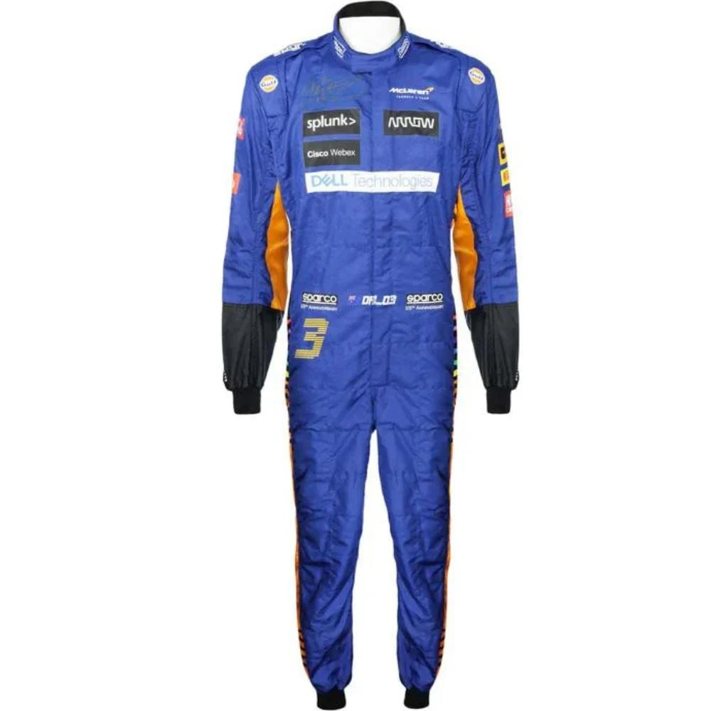 Daniel Ricciardo 2021 Mclaren F1 Race Suit