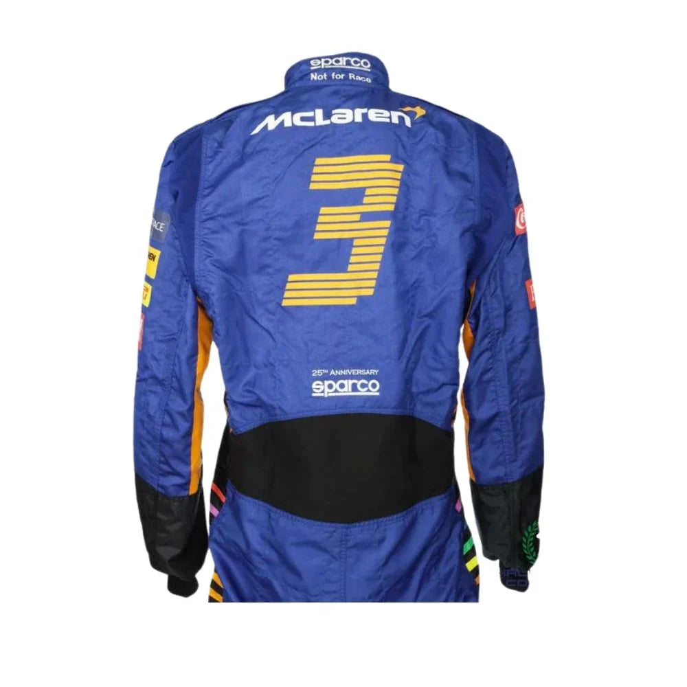 Daniel Ricciardo 2021 Mclaren F1 Race Suit