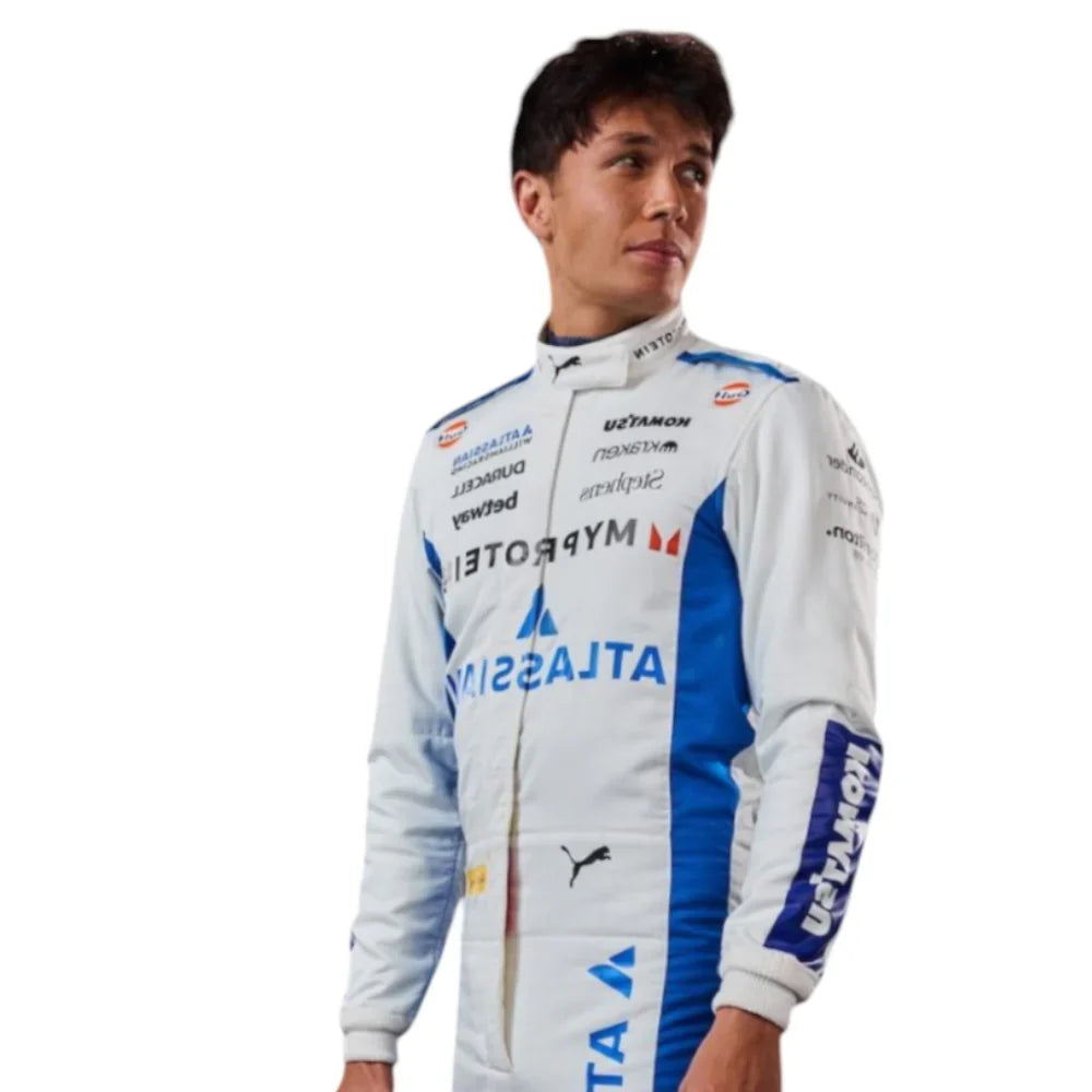Alex Albon 2025 Williams F1 Inspired Race Suit | Speedy Racewear