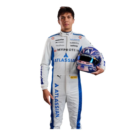 Alex Albon 2025 Williams F1 Inspired Race Suit | Speedy Racewear