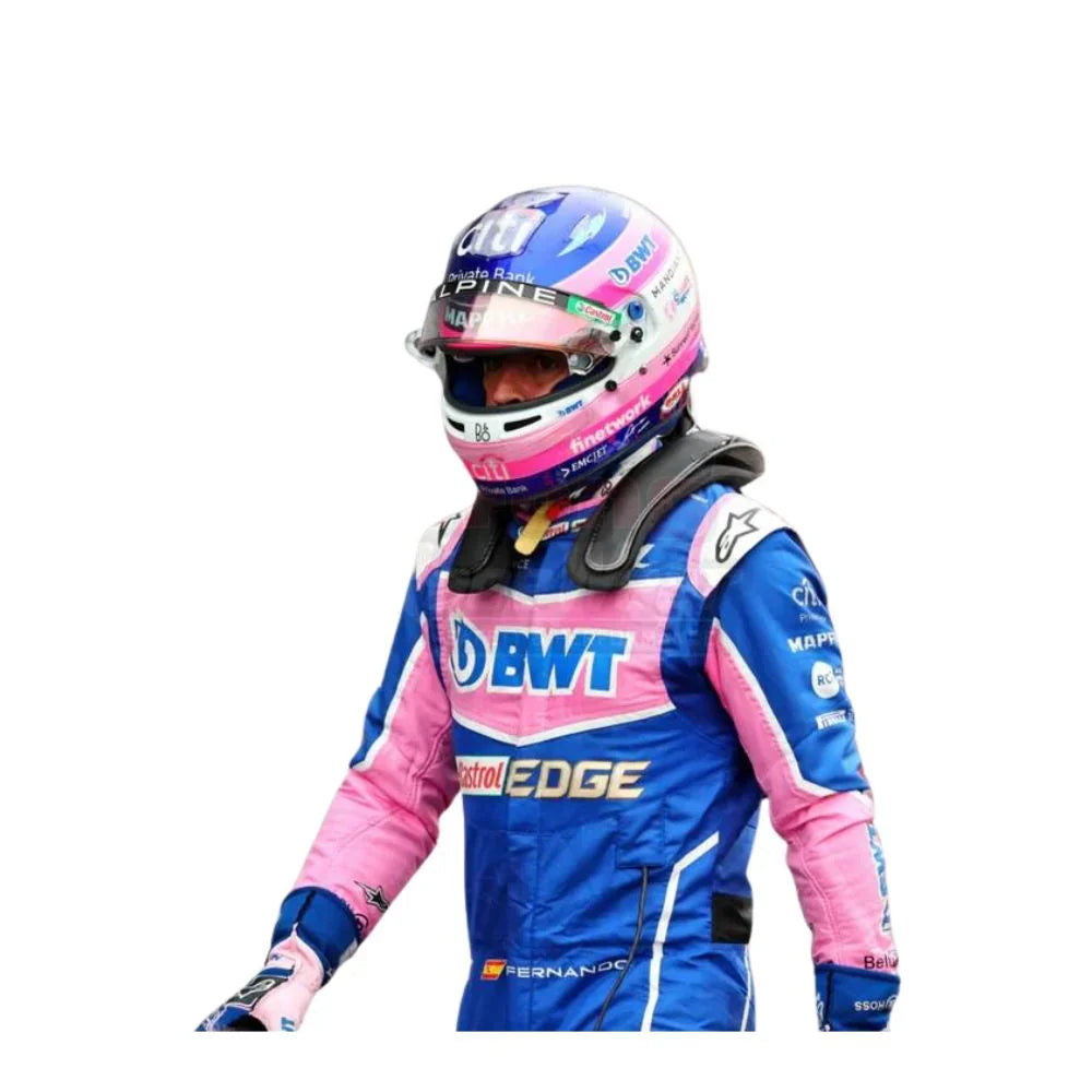 2022 FERNANDO ALONSO ALPHINE F1 RACE SUIT