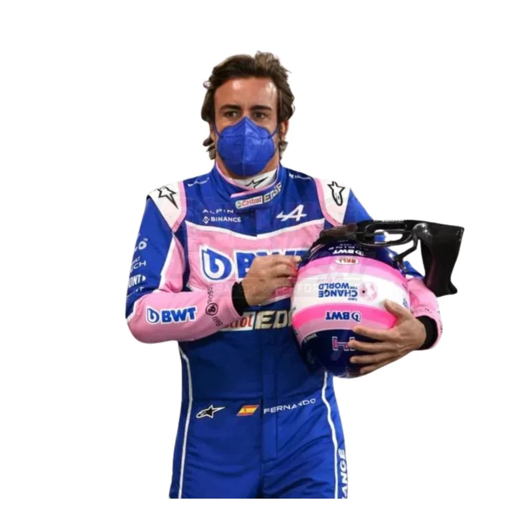 2022 FERNANDO ALONSO ALPHINE F1 RACE SUIT