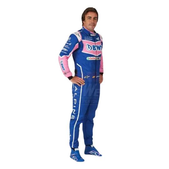 2022 FERNANDO ALONSO ALPHINE F1 RACE SUIT