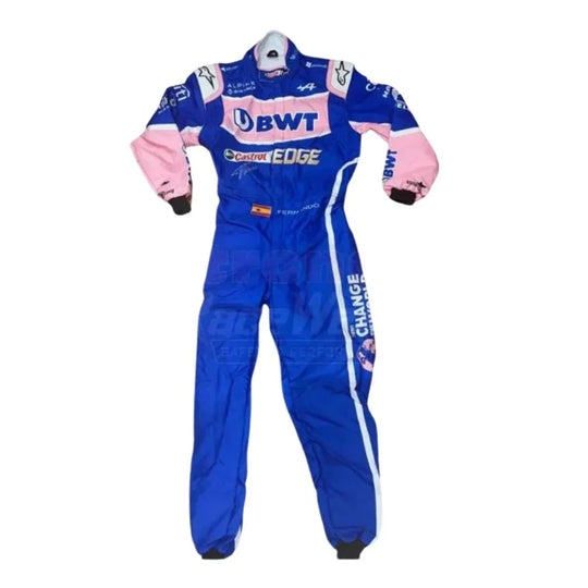 2022 FERNANDO ALONSO ALPHINE F1 RACE SUIT
