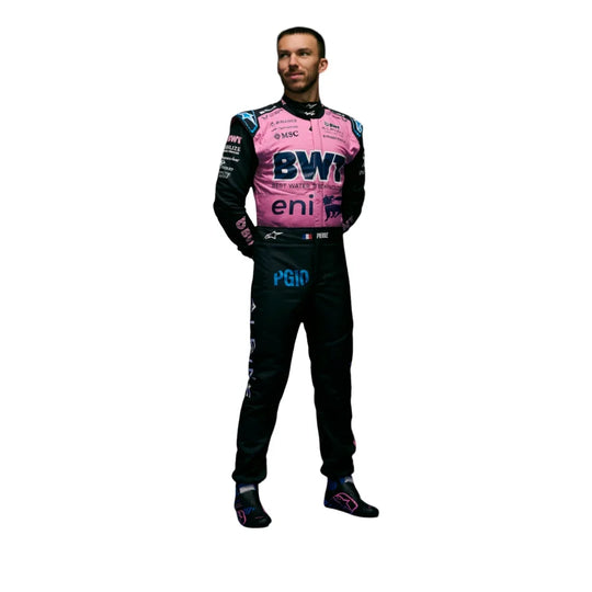 Pierre Gasly 2025 Alpine F1 Inspired Race Suit | Speedy Racewear