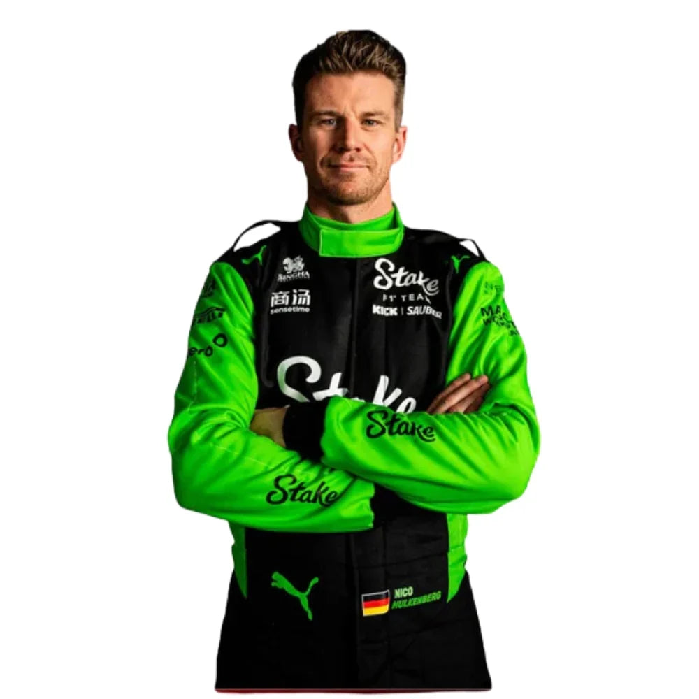 Nico Hulkenberg 2025 Kick Sauber F1 Inspired Race Suit | Speedy Racewear