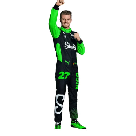 Nico Hulkenberg 2025 Kick Sauber F1 Inspired Race Suit | Speedy Racewear