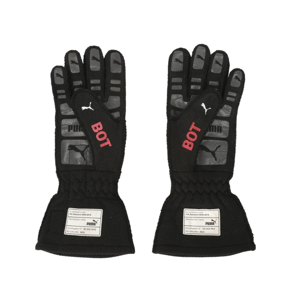 2022 Valtteri Bottas Alfa Romeo F1 race gloves