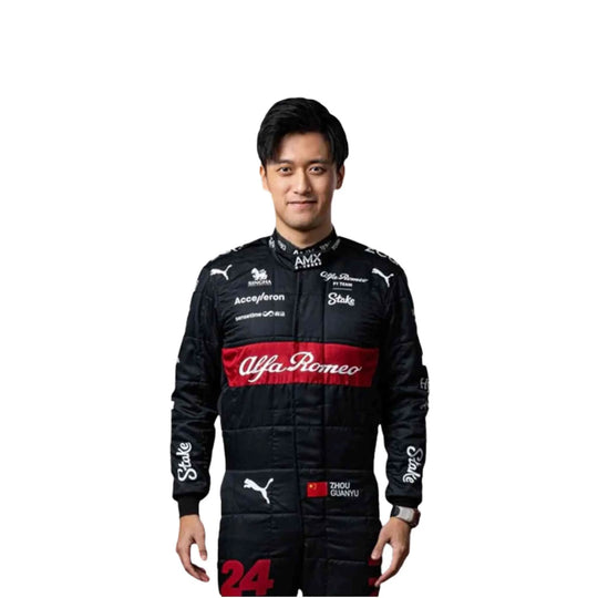 2023 Zhou Guanyu Alfa Romeo F1 Race Suit