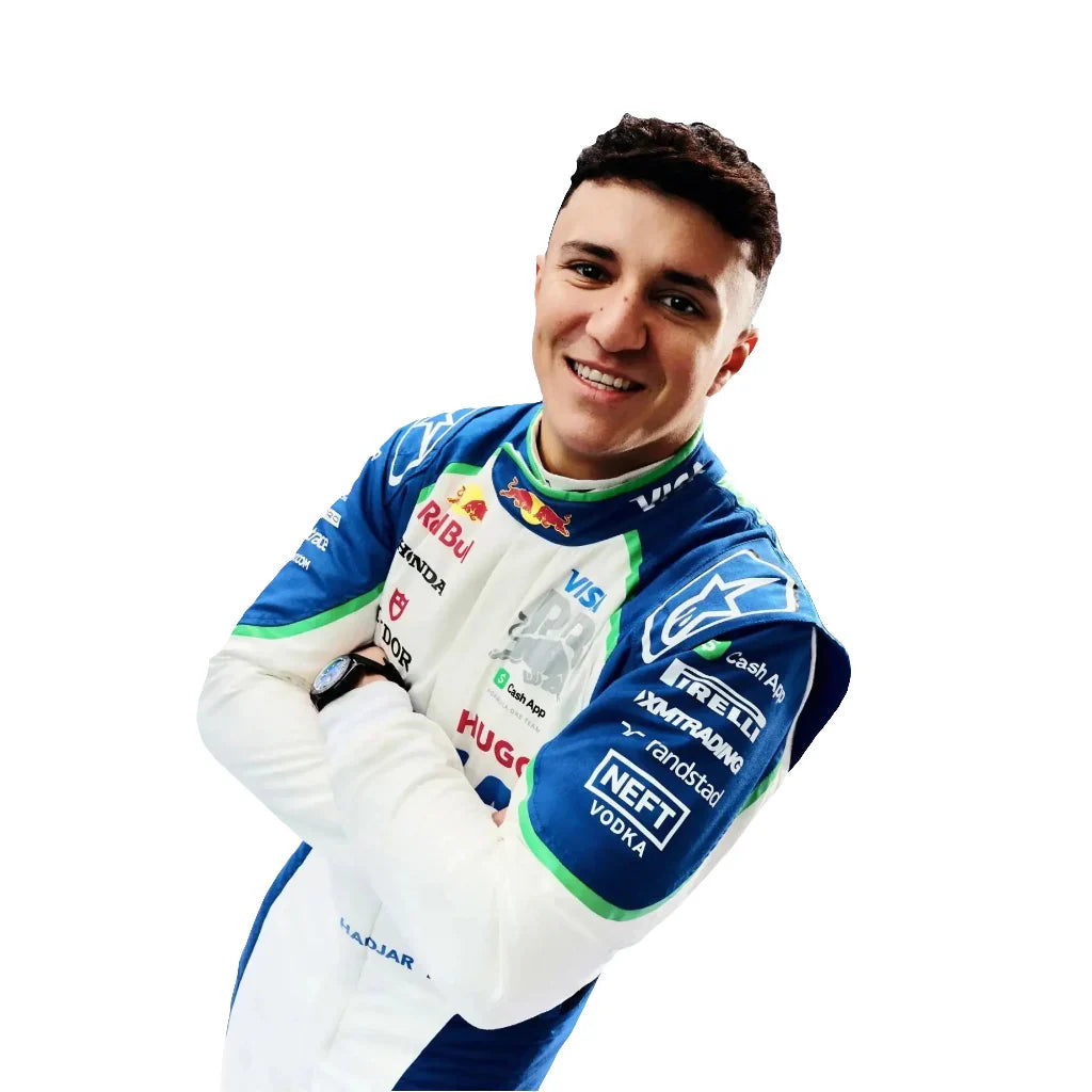 Isack Hadjar 2025 Racing Bulls F1 Inspired Race Suit | Speedy Racewear
