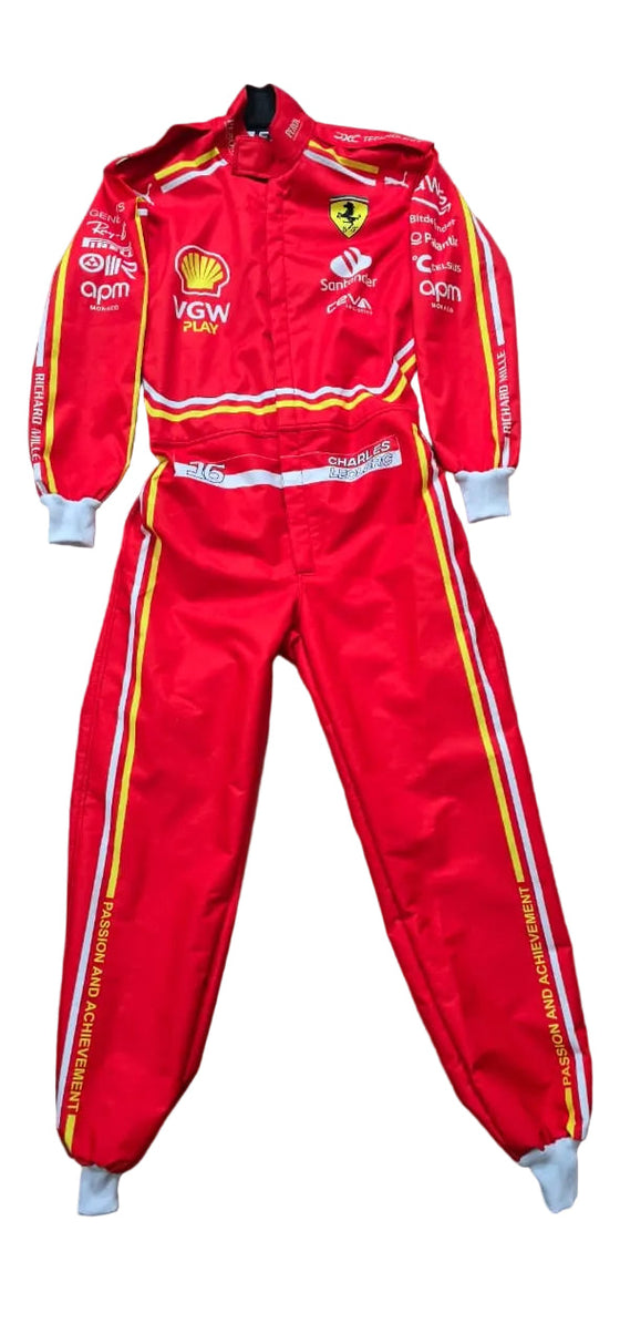 2024 Charles Leclerc Ferrari F1 Racing Suit