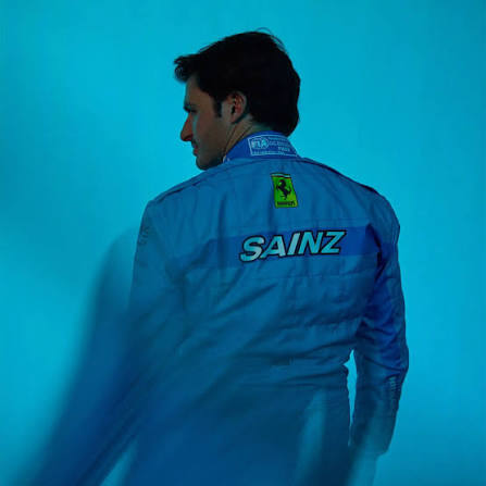 Carlos Sainz 2024 Ferrari F1 Inspired Race Suit | Speedy Racewear