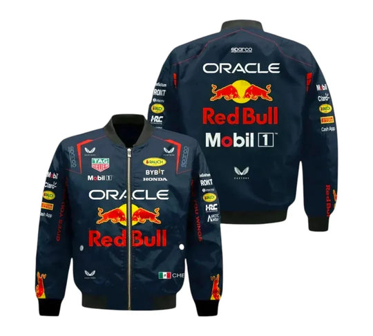 Sergio Perez 2023 Oracle Red Bull Racing F1 Vintage Jacket