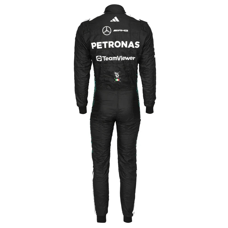 Kimi Antonelli 2025 Mercedes F1 Inspired Race Suit | Speedy Racewear