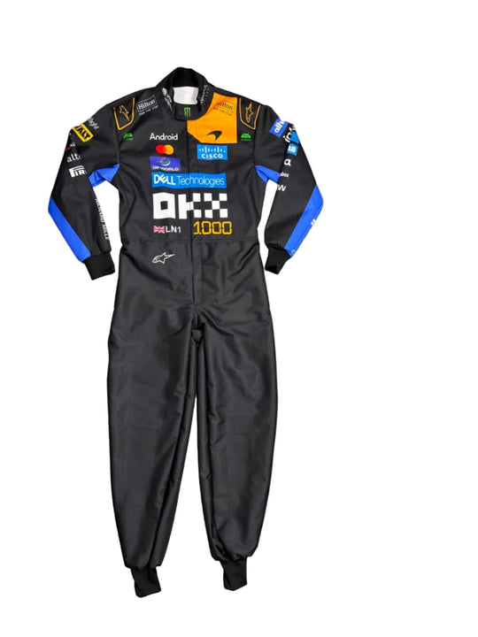 2026 Lando Norris McLaren Kart Racing Suit – F1 Inspired Motorsport Suit