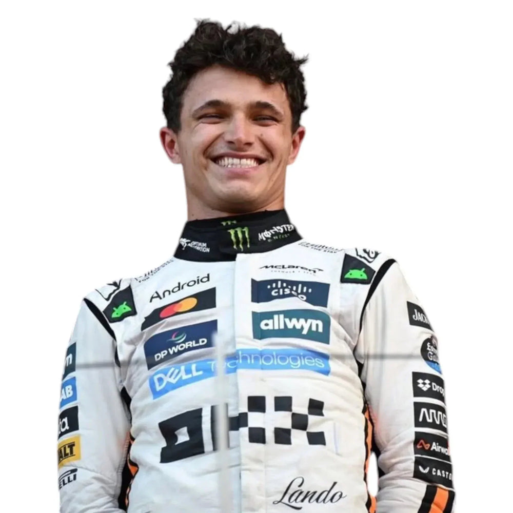 2025 Lando Norris Mclaren Monaco GP Race Suit