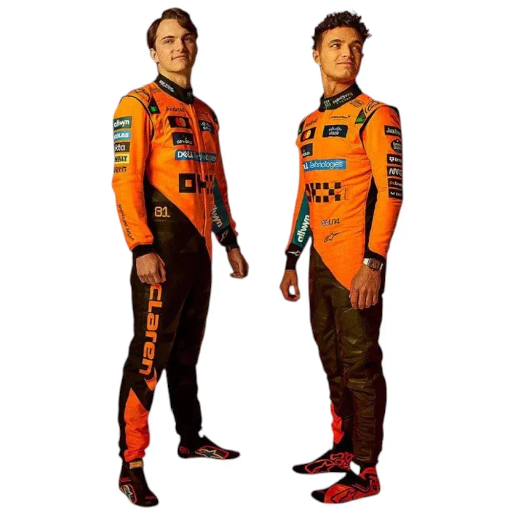 New 2025 Lando Norris McLaren F1 Race Suit