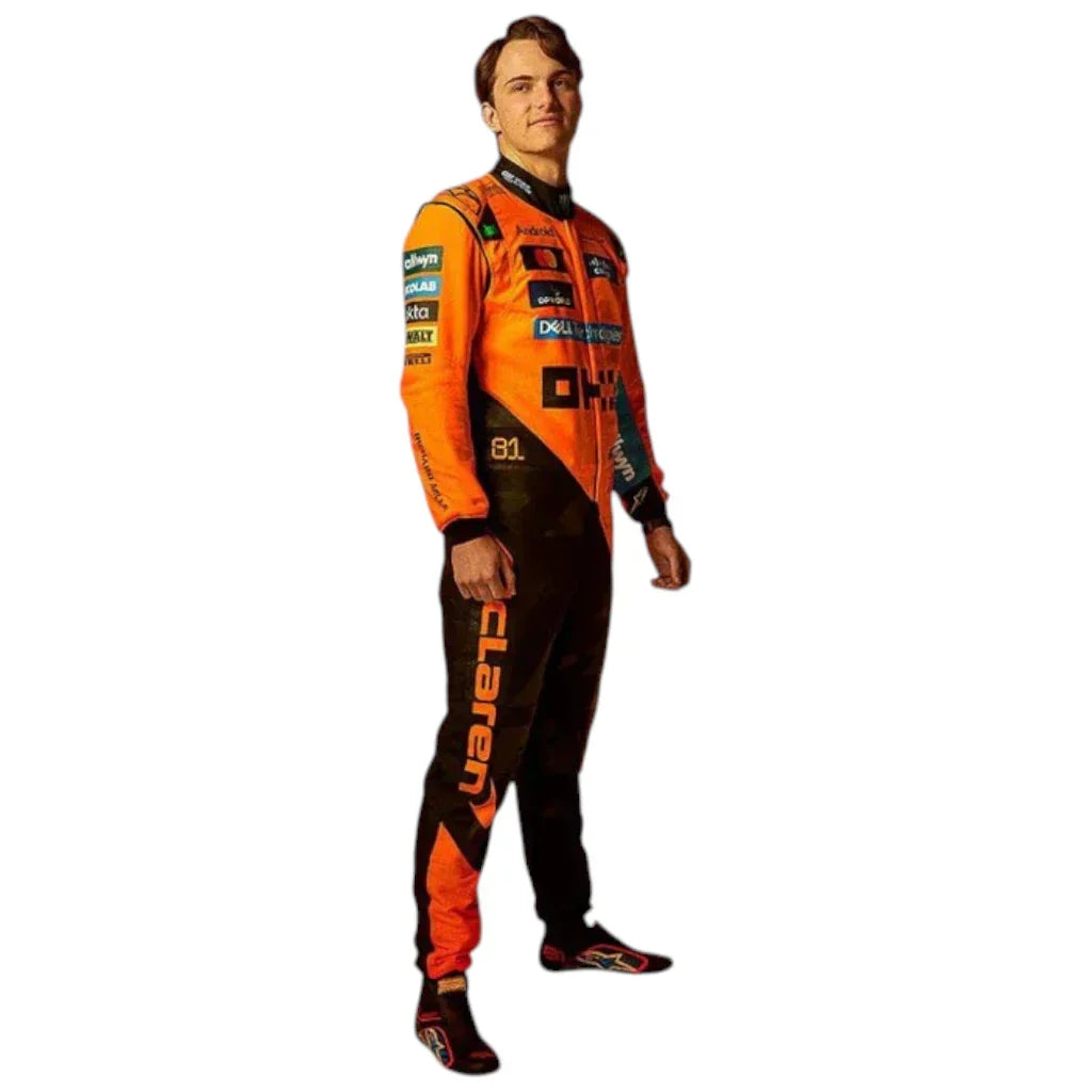 New 2025 Lando Noris & Oscar Piastri McLaren F1 Race Suit