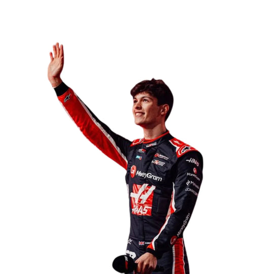 Oliver Bearman 2025 Haas F1 Inspired Race Suit | Speedy Racewear