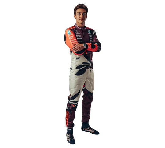 George Russell 2025 Mercedes F1 Inspired Race Suit | Speedy Racewear